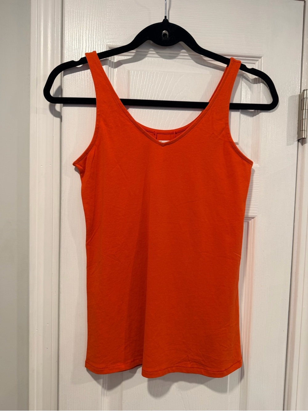 NWOT J. Jill Size XS Perfect Reversible Tank Top Soft Stretch Cotton Orange